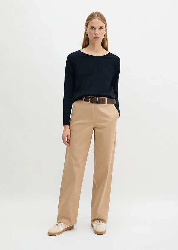 Лонгслив из органической хлопковой ткани Marc o'Polo - фото 1