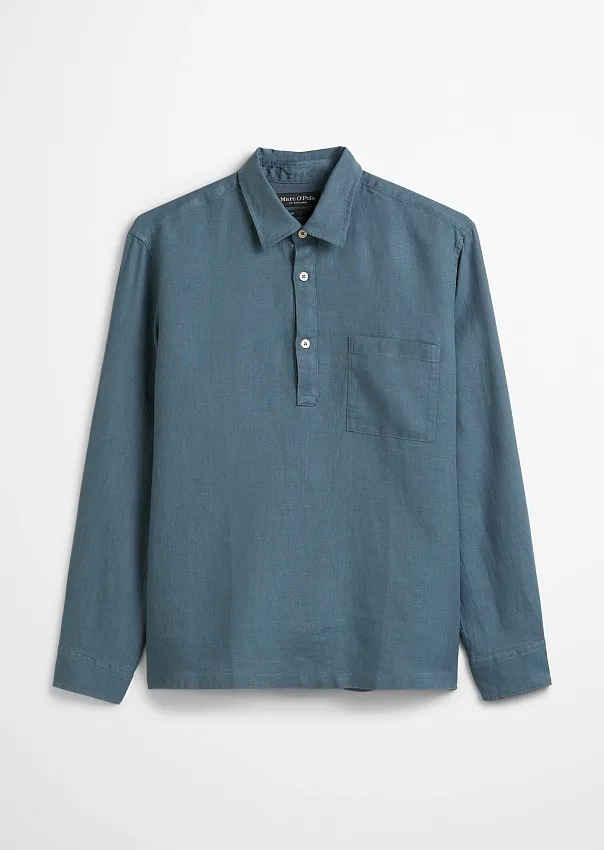 Рубашка из чистого льна Marc o'Polo - фото 6