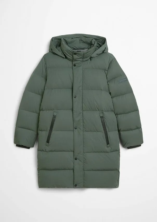 Длинный пуховик со съемным капюшоном и внутренними лямками  Marc o'Polo - фото 6