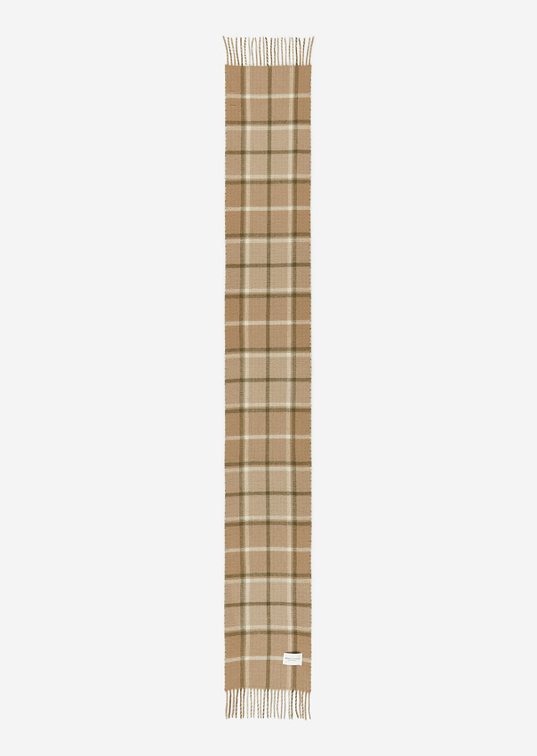 Двусторонний шарф из итальянской смесовой шерсти