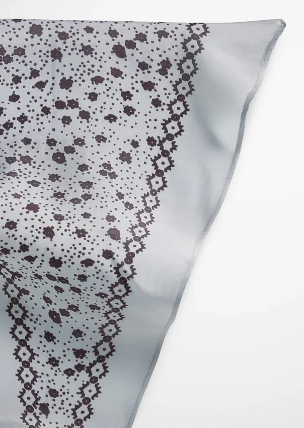 Платок из модала и хлопка