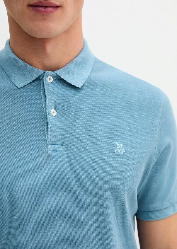 Поло из смесового хлопка Marc o'Polo - фото 4