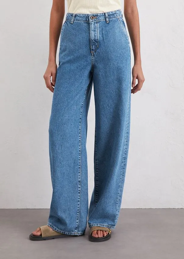 Джинсы широкие LUMA из лиоцелла и органического хлопка Marc o'Polo - фото 3