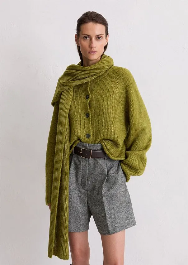 Свободный кардиган из мягкой натуральной шерсти Marc o'Polo - фото 1