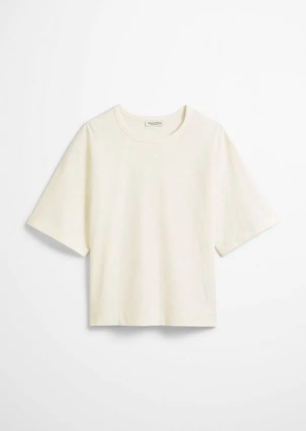 Футболка из хлопка и конопляного волокна Marc o'Polo - фото 6