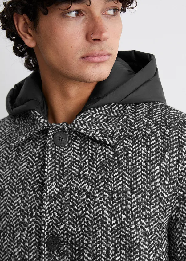 Пальто из смесовой шерсти