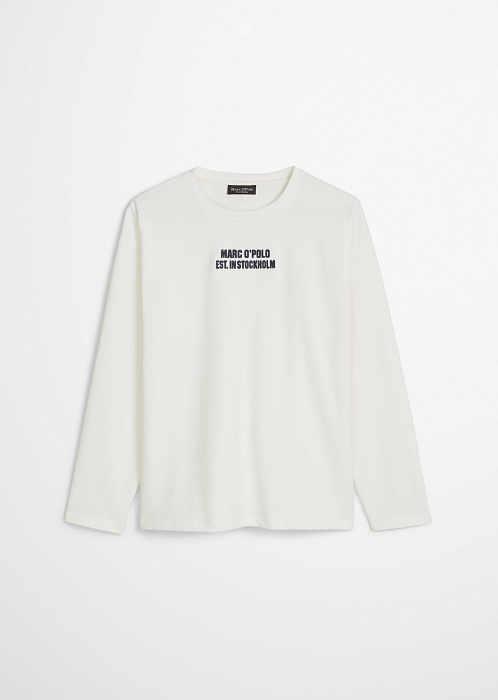 Лонгслив из органического хлопка