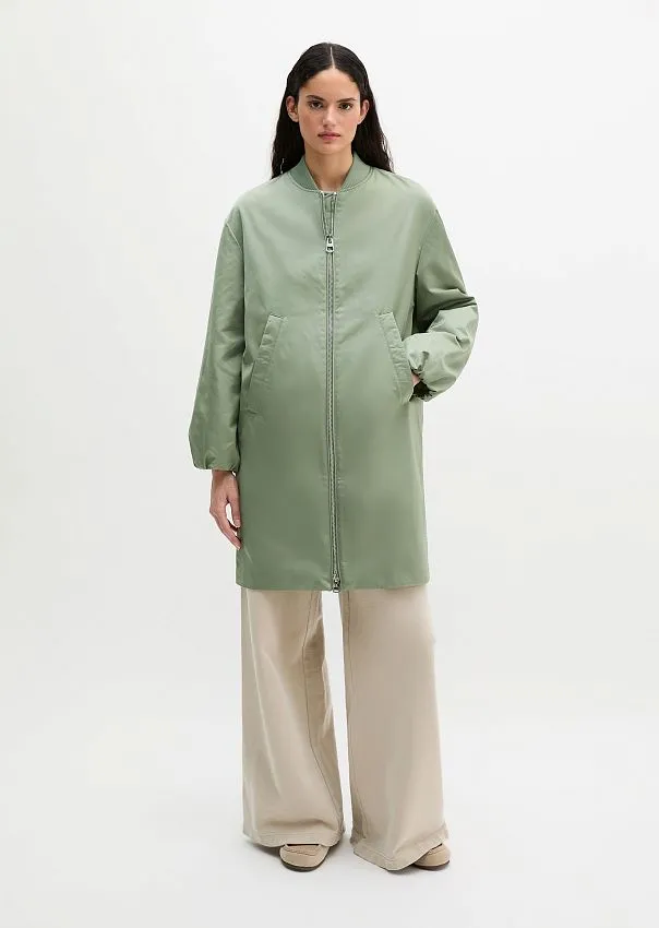 Пальто из глянцевого твила
 Marc o'Polo - фото 3