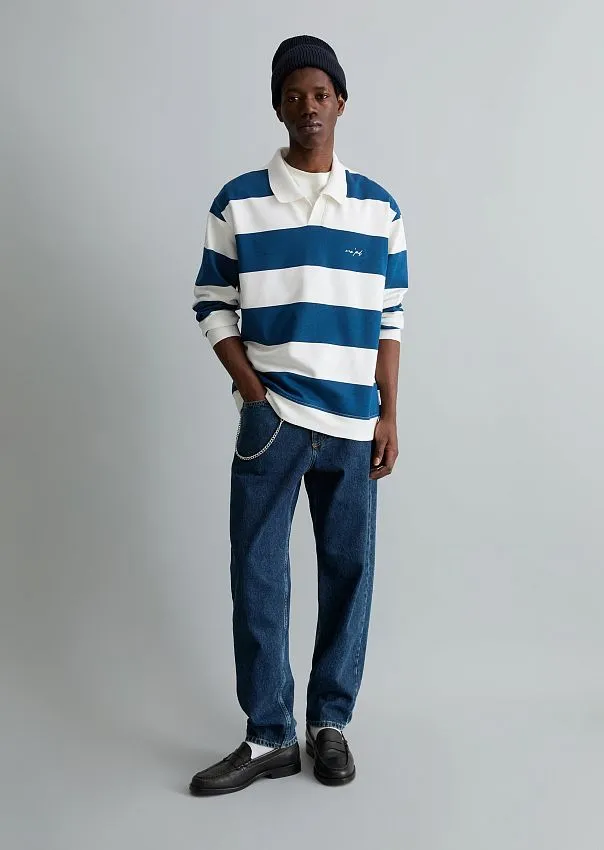 Свитшот-поло из органического хлопка