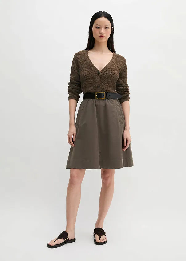 Кардиган из смесового хлопка