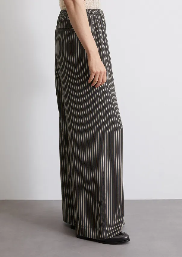 Широкие брюки из вискозы
