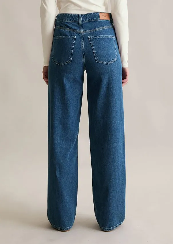 Широкие джинсы TOMMA из органического хлопка Marc o'Polo - фото 2