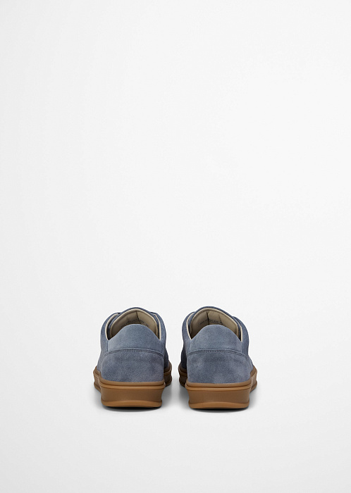 Кеды из натуральной замши