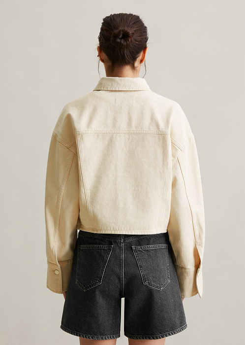 Куртка джинсовая из органического хлопка