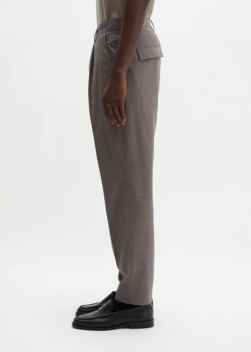 Брюки из тонкой шерсти