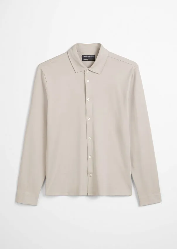 Трикотажная рубашка из органического хлопка Marc o'Polo - фото 6