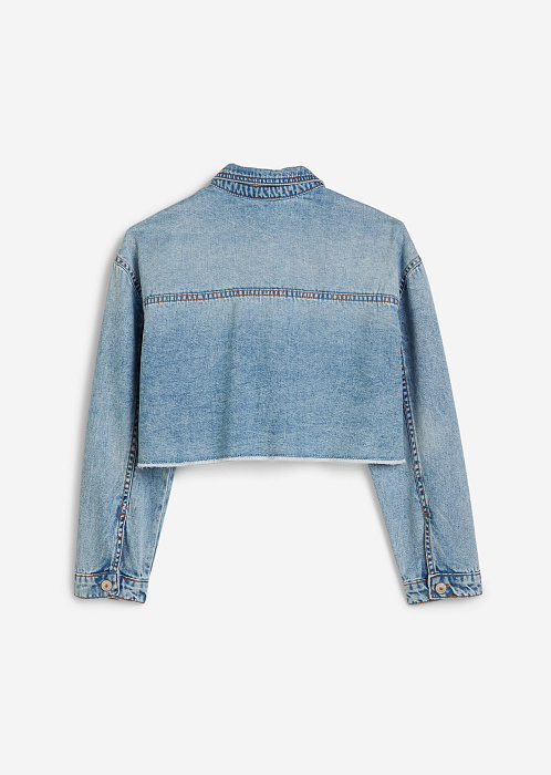 Куртка джинсовая из органического хлопка