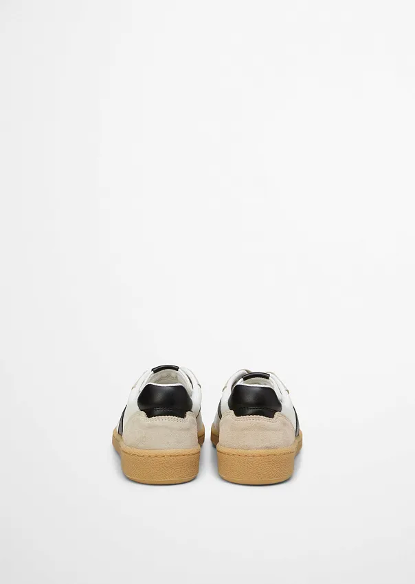 Кроссовки из гладкой кожи и замши Marc o'Polo - фото 2