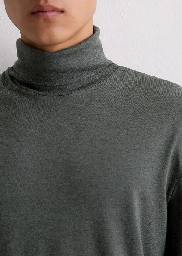 Водолазка из смеси хлопка и шерсти Marc o'Polo - фото 4