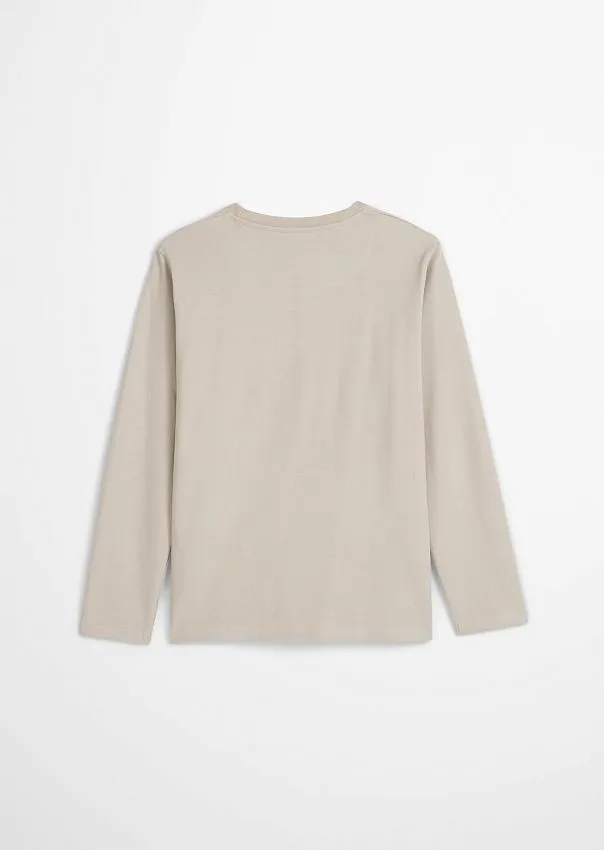 Лонгслив из органического хлопка Marc o'Polo - фото 4