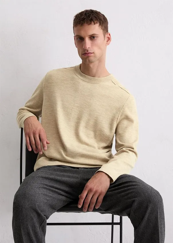 Мягкий джемпер из шерсти мериноса Marc o'Polo - фото 1