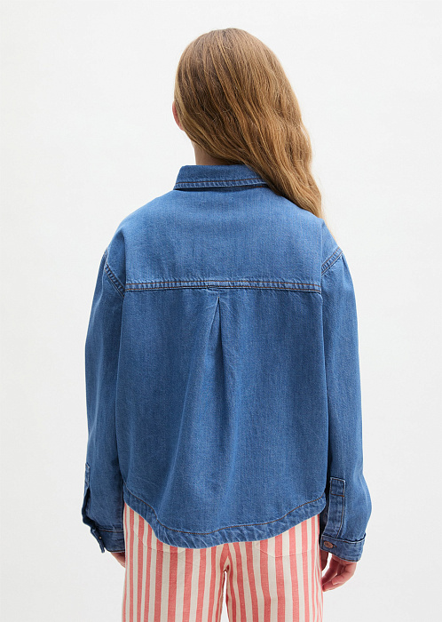 Куртка джинсовая из органического хлопка
