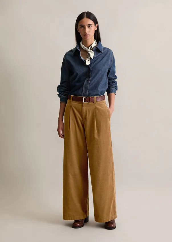 Джинсовая рубашка из органического хлопка Marc o'Polo - фото 3