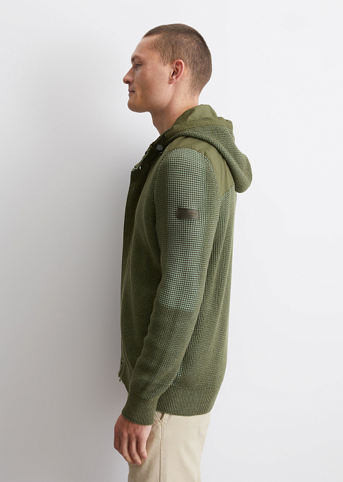 Кардиган с капюшоном