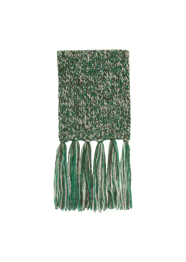 Вязаный шарф с бахромой Marc o'Polo - фото 5