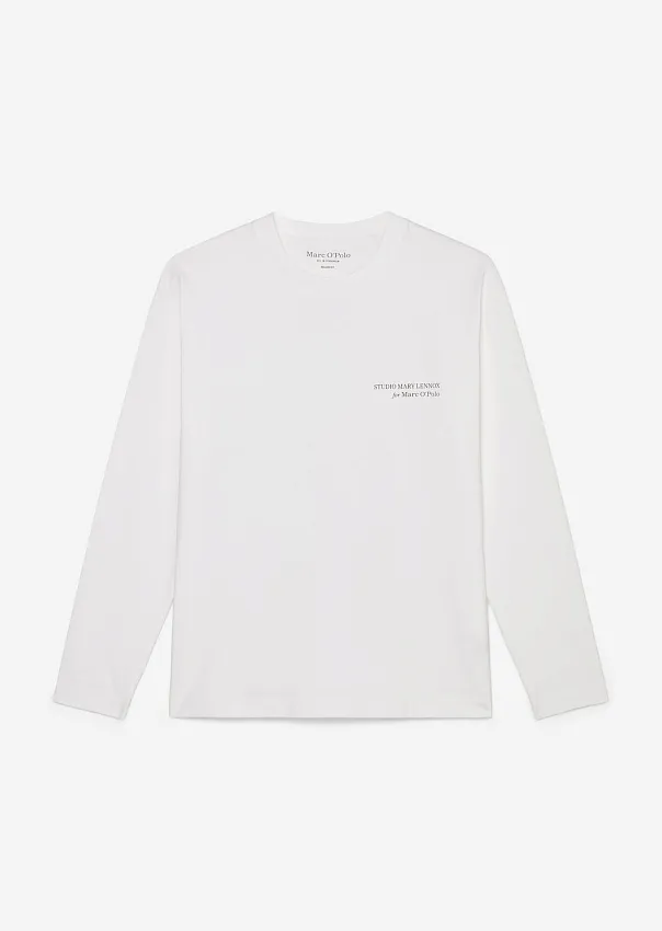 Лонгслив свободного кроя STUDIO MARY LENNOX для Marc O’Polo  цветочным принтом на спине Marc o'Polo - фото 6