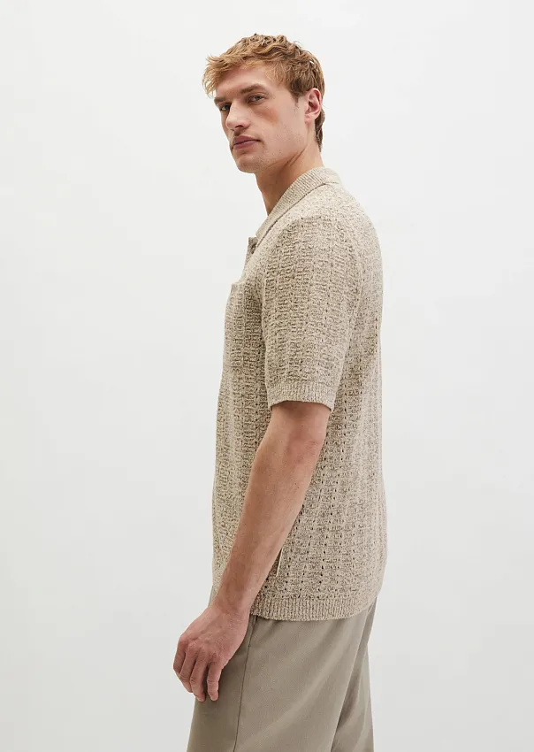 Кардиган из смесового хлопка