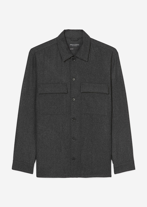 Темно-серый меланж