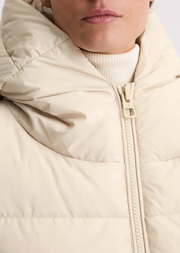 Пуховик с фиксированным капюшоном Marc o'Polo - фото 4