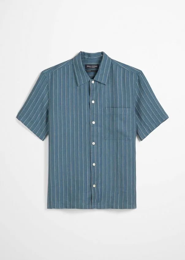 Рубашка из чистого льна Marc o'Polo - фото 6