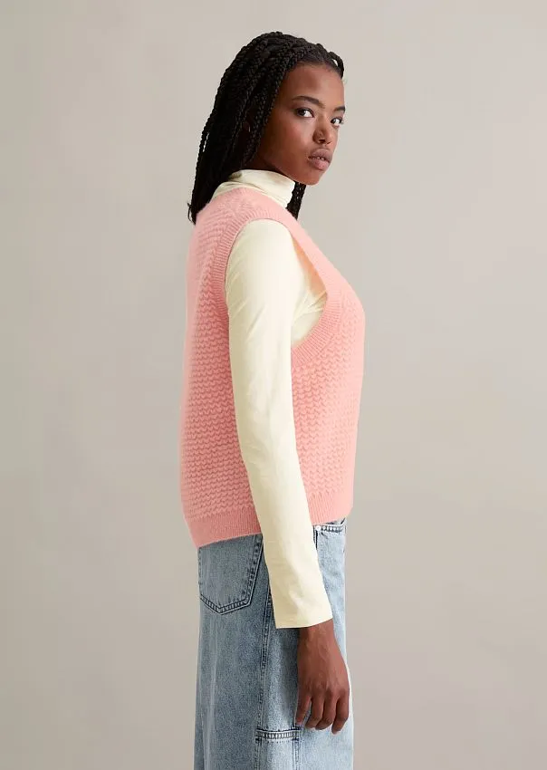 Жилет из смесовой шерсти с добавлением альпаки Marc o'Polo - фото 5