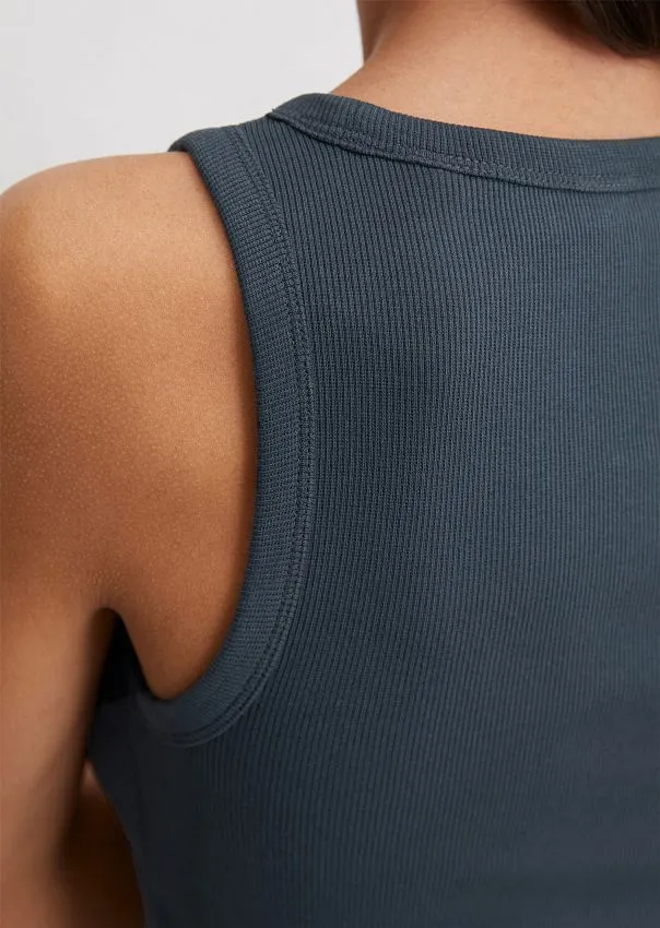 Топ из смесового хлопка Marc o'Polo - фото 4