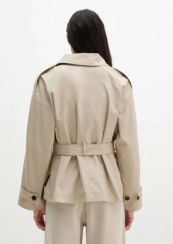 Тренч из смеси органического хлопка и лиоцелла Marc o'Polo - фото 2