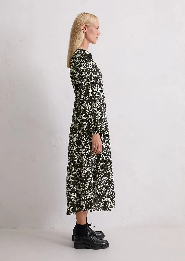 Платье с принтом из смеси купро и вискозы Marc o'Polo - фото 5