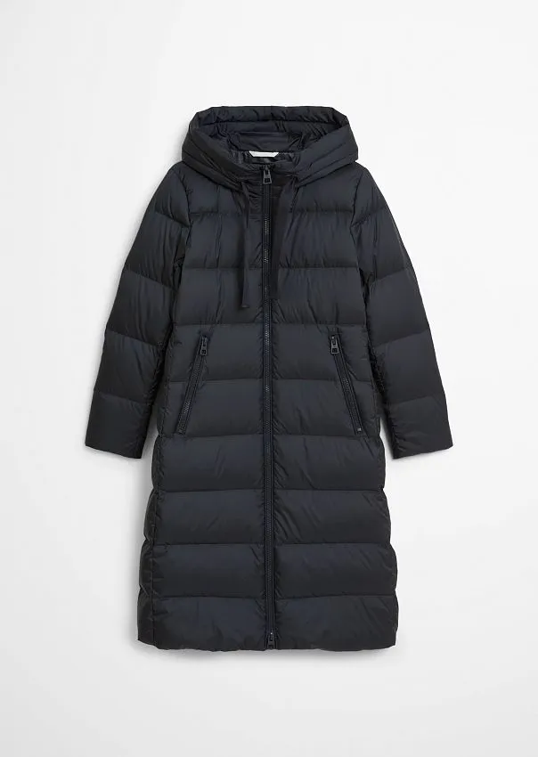 Пуховик с фиксированным капюшоном Marc o'Polo - фото 6