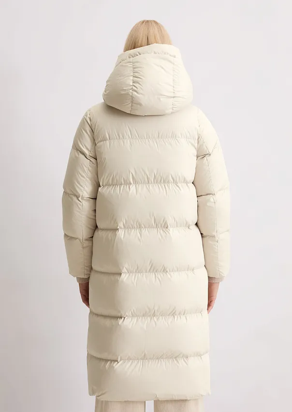 Пуховик с фиксированным капюшоном Marc o'Polo - фото 2