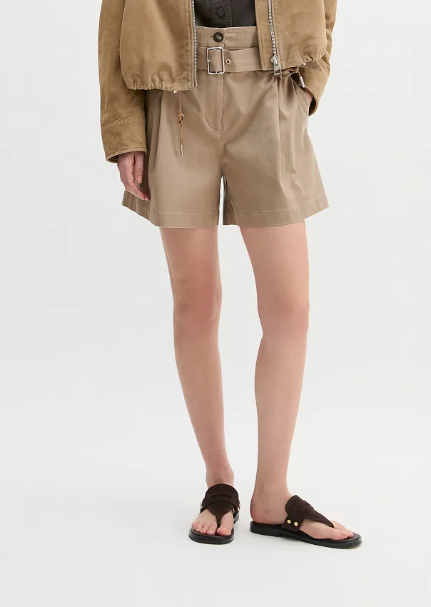 Шорты из органического хлопка и лиоцелла 