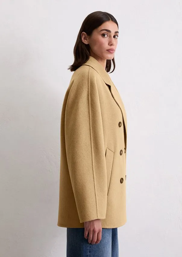 Полупальто из переработанной шерсти Marc o'Polo - фото 5