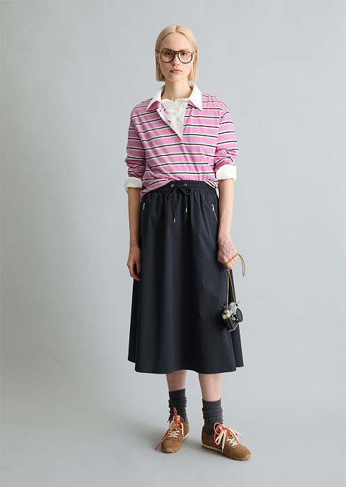 Юбка из эластичного хлопка