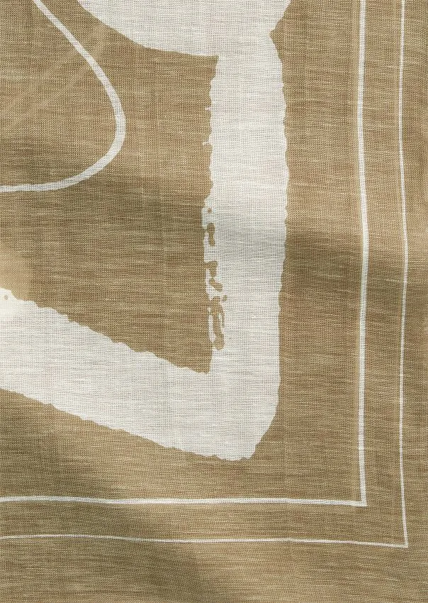 Шарф изо льна и хлопка Marc o'Polo - фото 2