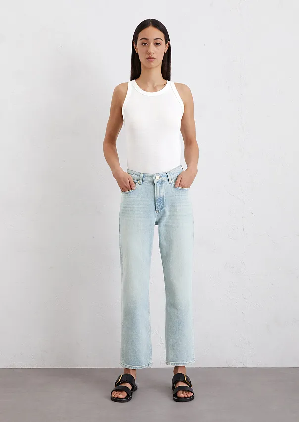 Джинсы прямые LINDE из органического хлопка и лиоцелла Marc o'Polo - фото 1