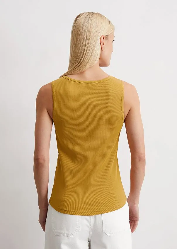 Топ из смесового хлопка Marc o'Polo - фото 2