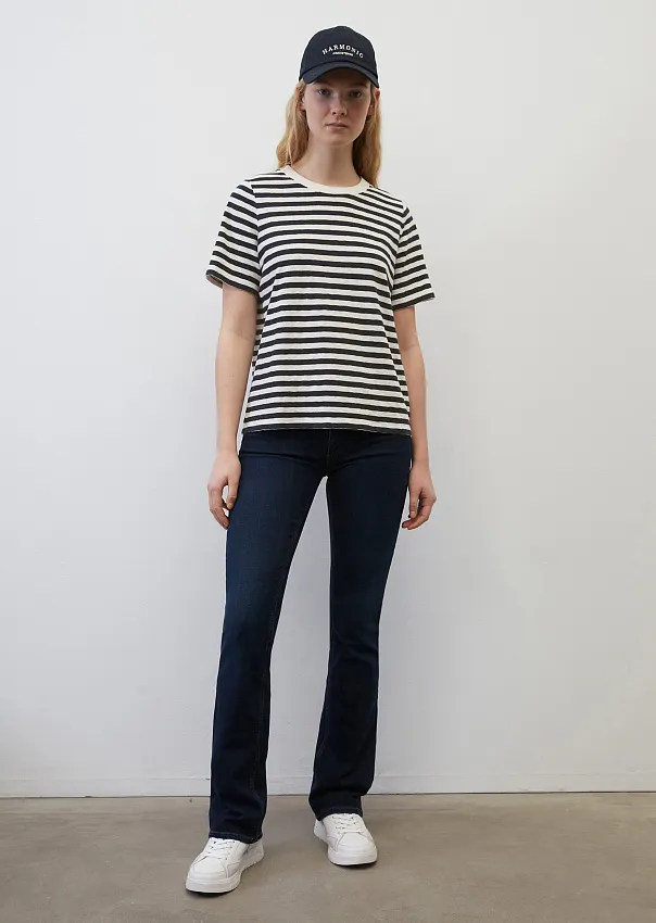 Футболка в полоску из ткани джерси «слаб»