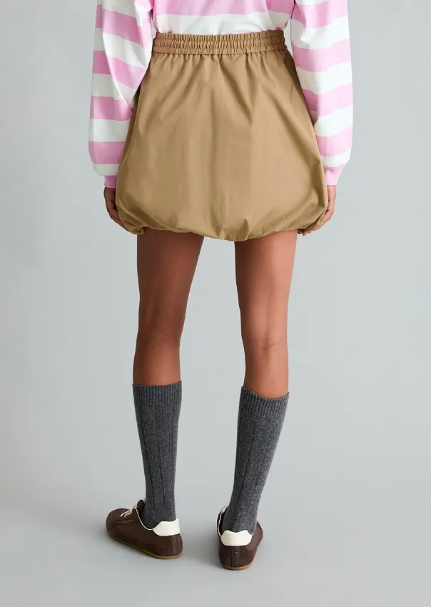 Юбка-баллон из смесового хлопка