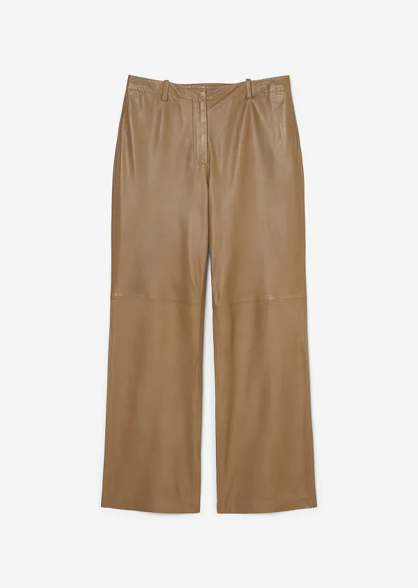 Брюки из натуральной кожи Marc o'Polo - фото 6