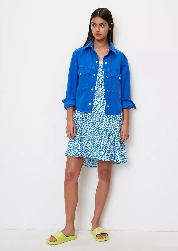 Укороченная верхняя рубашка из переработанного хлопка Marc o'Polo - фото 3